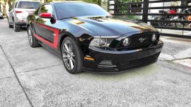 Black Ford Mustang 2013 Automatic Gasoline for sale 