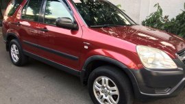 Selling Honda Cr-V 2003 Manual Gasoline in Quezon City