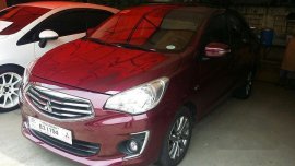 Selling Red Mitsubishi Mirage G4 2018 Automatic Gasoline 