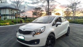 Selling Kia Rio 2013 Manual Gasoline in Lipa