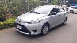 Silver Toyota Vios 2016 Manual Gasoline for sale 