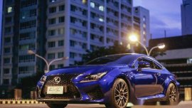Blue Lexus Rc 2016 Automatic Gasoline for sale in Quezon City