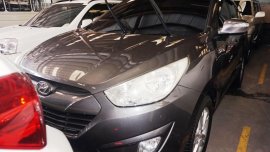 Grey Hyundai Tucson 2010 Automatic Diesel for sale in Manila