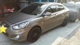 Hyundai Accent 2012 Manual Gasoline for sale in Quezon City