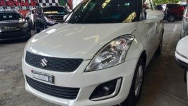 White Suzuki Swift 2016 for sale in Quezon City