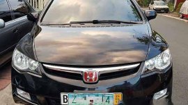 Selling Black Honda Civic 2008 Automatic Gasoline in Pasig  