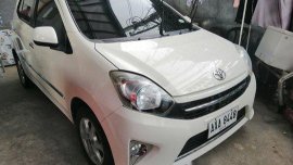 White Toyota Wigo 2014 Manual Gasoline for sale