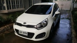 Sell 2nd Hand 2014 Kia Rio Hatchback Automatic Gasoline at 40000 km in Quezon City