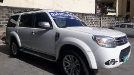 Selling White Ford Everest 2013 at 19351 km in Manila