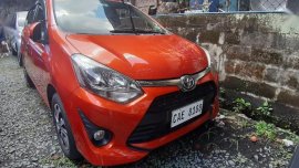 Sell 2nd Hand 2017 Toyota Wigo at 10000 km in Quezon City