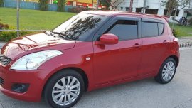 Red Suzuki Swift 2014 Manual Gasoline for sale in General Trias