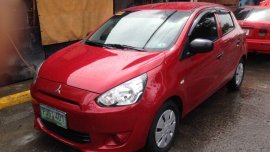 Selling 2nd Hand Mitsubishi Mirage 2013 Manual Gasoline at 60000 km in Manila