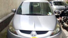Selling Silver Mitsubishi Grandis 2008 Automatic Gasoline at 140000 km