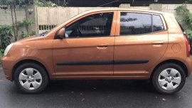 Sell Orange 2007 Kia Picanto at 33400 km