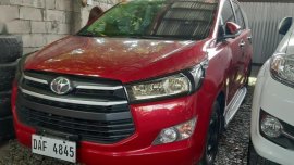 Red Toyota Innova 2017 for sale in Quezon City