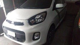 White Kia Picanto 2017 for sale in Makati