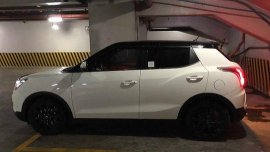 White Ssangyong Tivoli 2016 for sale in Manila