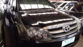 Selling Black Toyota Fortuner 2008 Automatic Gasoline at 79039 km in Antipolo