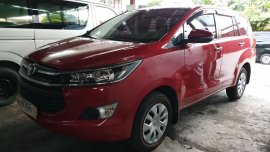 Selling Red Toyota Innova 2017 Manual Diesel in Quezon City