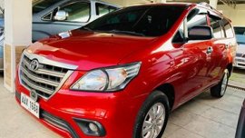 Red 2015 Toyota Innova Automatic Diesel for sale in Isabela 