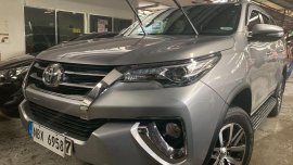 Selling Silver Toyota Fortuner 2017 SUV in Quezon City