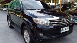 Selling Black Toyota Fortuner 2014 at 49042 km in Pasig