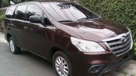 Selling Brown Toyota Innova 2015 Manual Diesel