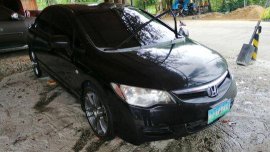 Black Honda Civic 2007 Manual Gasoline for sale in Cebu City