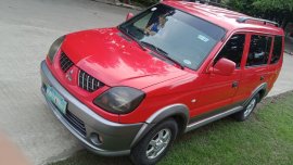 Selling Red Mitsubishi Adventure 2009 at 103000 km 