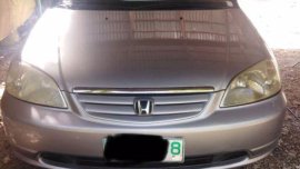Honda Civic 2001 Manual Gasoline for sale in Angat