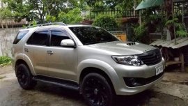 Toyota Fortuner 2014 Manual Diesel for sale in Santo Tomas
