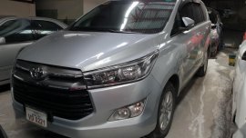 Silver Toyota Innova 2016 Manual Diesel for sale in Quezon City