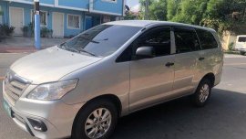 Silver Toyota Innova 2014 at 49000 km for sale