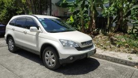 Pearl White Honda Cr-V 2008 Automatic Gasoline for sale in Pasig
