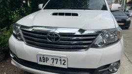 White Toyota Fortuner 2016 for sale in Quezon City