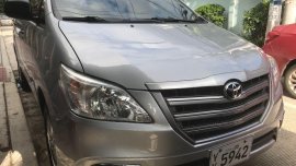 Silver Toyota Innova 2016 for sale Manual