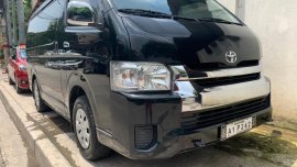 Selling Black Toyota Hiace 2018 in Quezon City