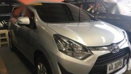 2nd Hand Toyota Wigo 2017 Manual Gasoline for sale in Quezon City