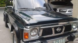 Sell Green 1994 Nissan Patrol at Manual Diesel at 161000 km in Pasig