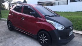 Red Hyundai Eon 2013 Manual Gasoline for sale in Las Piñas