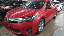 Red Toyota Altis 2017 Automatic Gasoline for sale in Quezon City