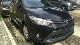Black Toyota Vios 2016 Manual Gasoline for sale in Quezon City