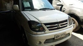 Selling White Mitsubishi Adventure 2015 at 217000 km in Makati