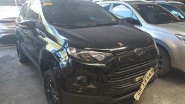 Black Ford Ecosport 2017 Automatic Gasoline for sale in Makati
