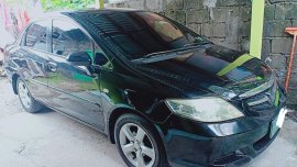 Black Honda City 2006 at 72000 km for sale 