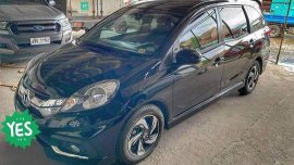 Black Honda Mobilio 2016 at 16000 km for sale 