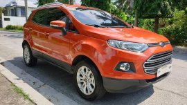 Orange Ford Ecosport 2017 Automatic Gasoline for sale in Manila