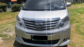 Silver Toyota Alphard 2012 for sale in Manila