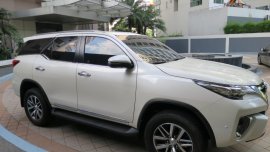 Selling White Toyota Fortuner 2018 Automatic in Taguig 