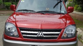 Red 2017 Mitsubishi Adventure at 46500 km for sale in Cainta 
